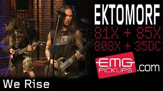 Ektomorf performs quotWe Risequot live on EMGtv [upl. by Arvad]