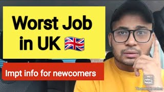 Worst Job in UK  Salary amp all imp info for newcomers  UK Jobs 2024 [upl. by Yonah]