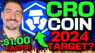 Can CRO Coin Reach 100 In 2024 [upl. by Kinelski]