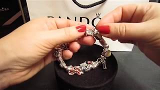 My PANDORA Bracelet EXPLAINED Story Armband AkubraBromptonGirl [upl. by Bronny]