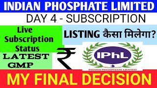 Indian Phosphates Ipo 🔴Indian Phosphate Ipo Review 🔴Indian Phosphate Limited Ipo Gmp Today 🔴Iphl Ipo [upl. by Clareta324]