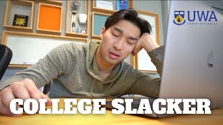 Day in the Life of a College SLACKER [upl. by Iinde]