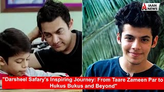 quotDarsheel Safarys Inspiring Journey From Taare Zameen Par to Hukus Bukus and Beyondquot [upl. by Herminia900]