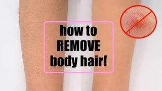 HOW TO WAX AT HOME PERFECTLY Get Rid of Ingrown Hair [upl. by Goodhen]