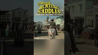 Blazing Saddles 1974 Mongo Comes To Town Scene movie shorts [upl. by Rebe12]