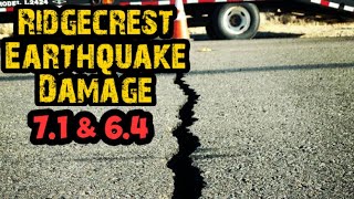 Ridgecrest California 71 Earthquake Damage amp Scarp July 2019 [upl. by Naget150]