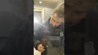 Uticas detective Morabito another video of him disrespecting his badge and the public [upl. by Maltz890]