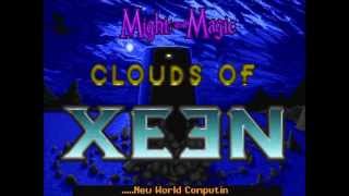 MightampMagic IV  Clouds of Xeen  game Loop Demo with MT32 Music PC MSDOS 1992 [upl. by Slaughter377]