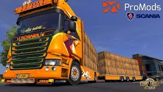 ETS2 I Scania Lupal ★ Der Strohtransport im Norden ★ 632 LIVETour DeutschHD [upl. by Flore76]