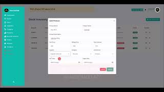 Complete MultiStore Point Of Sales POS SYSTEM With Source Code [upl. by Euqimod]