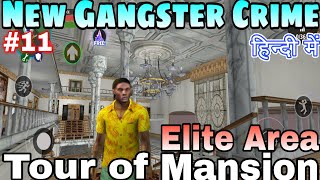 Tour of Elite Mansion New gangster crime Gameplay Map Download Mod apk VIP Helicopter GameDefinition [upl. by Lilaj138]