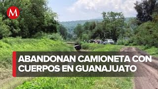 Cinco personas asesinadas y abandonadas en camioneta en Valle de Santiago [upl. by Ive]