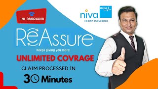 NIVA Bupa ReAssure Health Insurance  UNLIMITED Coverage  📞 📱 9810244118  Max Bupa ReAssure [upl. by Ymmas676]