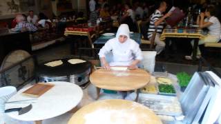 Gözleme nasıl yapılır   How to make Turkish Gözleme [upl. by Baugh]