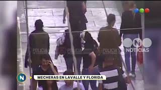 Así roban las mecheras en la calle Florida  Telefe Noticias [upl. by Sublett]