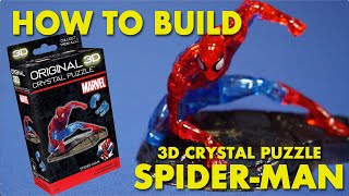 How To Build 3D Crystal Puzzle SpiderMan [upl. by Eisej]