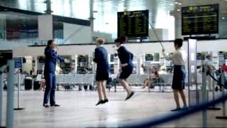 Air Hostess Dancing in Airport Launge BY TSM [upl. by Raffin109]