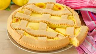 CROSTATA AL LIMONE Ricetta Facile  Fatto in casa da Benedetta [upl. by Crofoot]