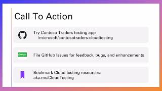 Contoso Traders cloud testing demo overview [upl. by Eitirahc122]