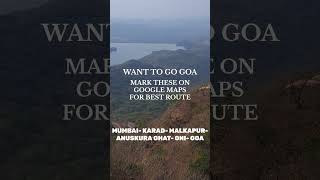 best route Mumbai to Goa  Goa trip  Old goa route [upl. by Hakeem]