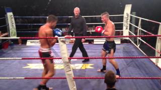 KimRobin Leinz vs Mikkel Lund  Fight Arena 29 Denmark 2014 [upl. by Iuq]