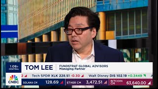 Tom Lee from Fundstrat shares his thoughts on the current state of the market [upl. by Biddick]