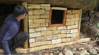 How the Garo tribe built houses with trees underground [upl. by Arel]