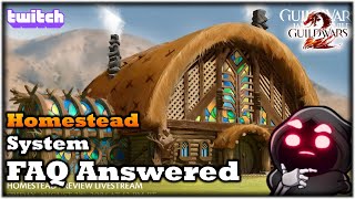 Arenanet Answers Homestead FAQ  GW2 News July 31st 2024 [upl. by Scotty]