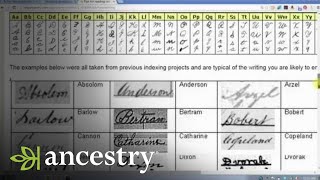 Can Anyone Read This Basic Paleography for Genealogists  Ancestry [upl. by Aihpledalihp]