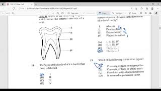 CXCCSEC HSB 2016 past paper [upl. by Akeemaj559]