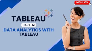 Tableau  Data Analytics With Tableau  Tableau Tutorial For Beginners [upl. by Ornie]