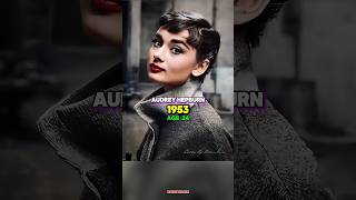 Audrey Hepburn through the years ⭐19501993 celebrities oldhollywoodactress evolution [upl. by Goldwin]