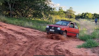 PRIMEIRO TESTE OFFROAD DO UNO NO AREIÃO QUE SÓ PASSA 4x4🔥😈 [upl. by Htial]