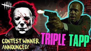 TRIPLE TAPP 136 Dead by Daylight with HybridPanda Giveaway Results [upl. by Anivle]