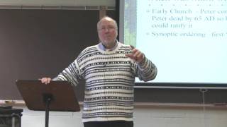 Dr Ted Hildebrandt New Testament Survey Lecture 10 Mark Part 2 [upl. by Leuname875]