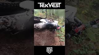 Dirt Bike Crash Ridge Ride Fail [upl. by Cirle]