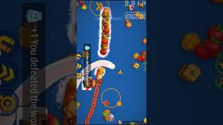 Hunting 191 shorts shortvideo wormszone wormszoneio snake snakeio gameplay yt [upl. by Adrien359]