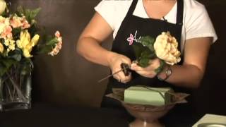 How to Make a Flower Arrangement Using Artificial Flowers [upl. by Darahs]