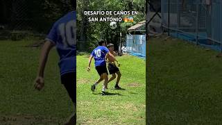 Desafío de caños en San Antonio 🔥😱 futbol sanantonio futbolcallejero desafiodecaños freestyle [upl. by Nelon]