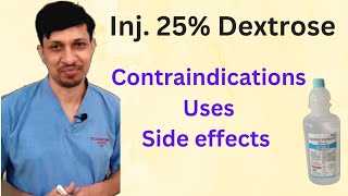 25 percent dextroseDextrose injectionDextrose 25 injection uses in Hindiहिंदी में [upl. by Crockett]