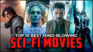 Top 10 Best SCIFI Movies To Watch In 2023  MindBlowing SciFi Hollywood Movies Worth Watching [upl. by Anaujait]