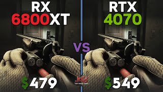 RX 6800 XT vs RTX 4070  R7 7800X3D  Tested in 15 games [upl. by Dana604]