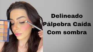 Delineado Pálpebra caída com sombra [upl. by Trotter]