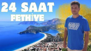 FETHİYEDE 24 SAAT  ÖLÜDENİZ VLOG [upl. by Anipsed]