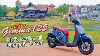 WMOTO Gemma 125  Review Ringkas [upl. by Lilias]