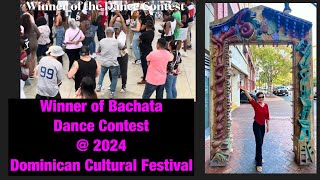 Bachata Dance Winner  2024 Dominican Cultural Festival in MD [upl. by Hosbein]