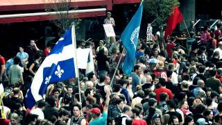 Manifestation 22 mai 2012 Montréal  Place des Festivals [upl. by Kiryt]