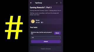 Earning Rewards  Part 3 Tapswap Code  Earning Rewards Beware These 7 Staking Risks Part 3 [upl. by Mortimer954]