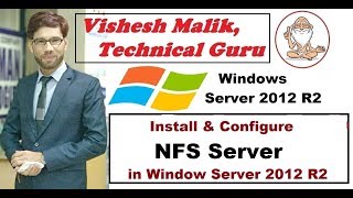 How to Install amp Configure NFS Server in Window Server 2012 R2 [upl. by Aedrahs]