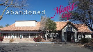 Demolished Abandoned Mimis Cafe  Mesa AZ [upl. by Ihc]